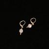 48_Moonstone 14k gold-filled ear wire $36