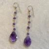 96_ Amethyst and sterling silver 2.5" $40. SOLD JD