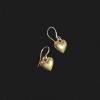 29_ Plump little brushed finish gold plated hearts, 14K gold-filled wire .5" $35