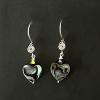 107_ Abolone hearts with Swarvarski crystal and sterling silver  1.25" $54