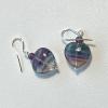 18_Florite hearts, amethyst, sterling silver 1.25"  $52