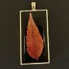 09_Autumn leaf gathered in Ogden, UT 2020, resin  2.5" $40